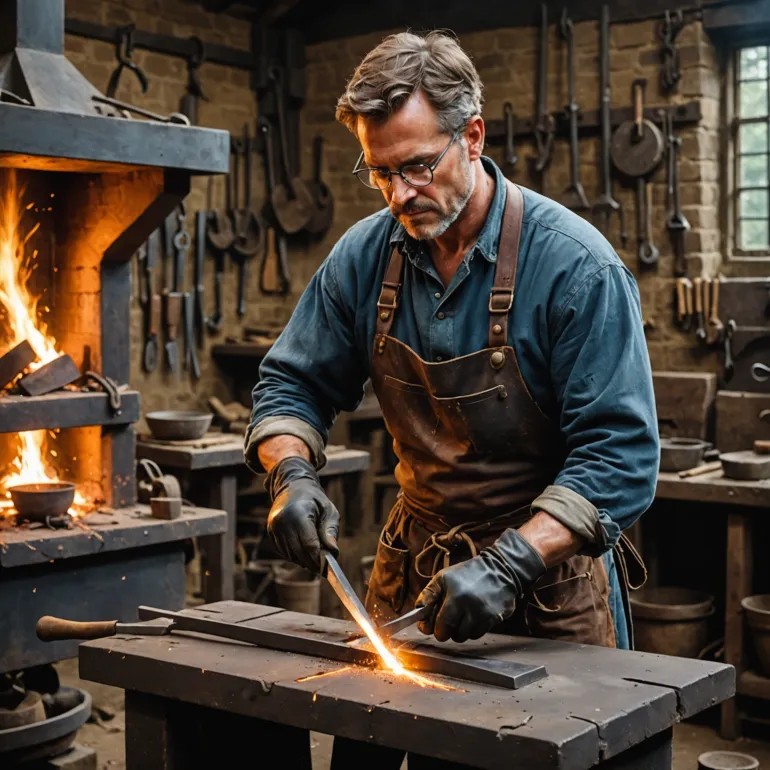 Искусство художественной ковки: как металлические изделия оживают благодаря кузнечному ремеслу