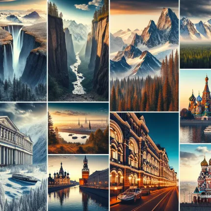 Туристические центры России: Путеводитель по самым популярным направлениям